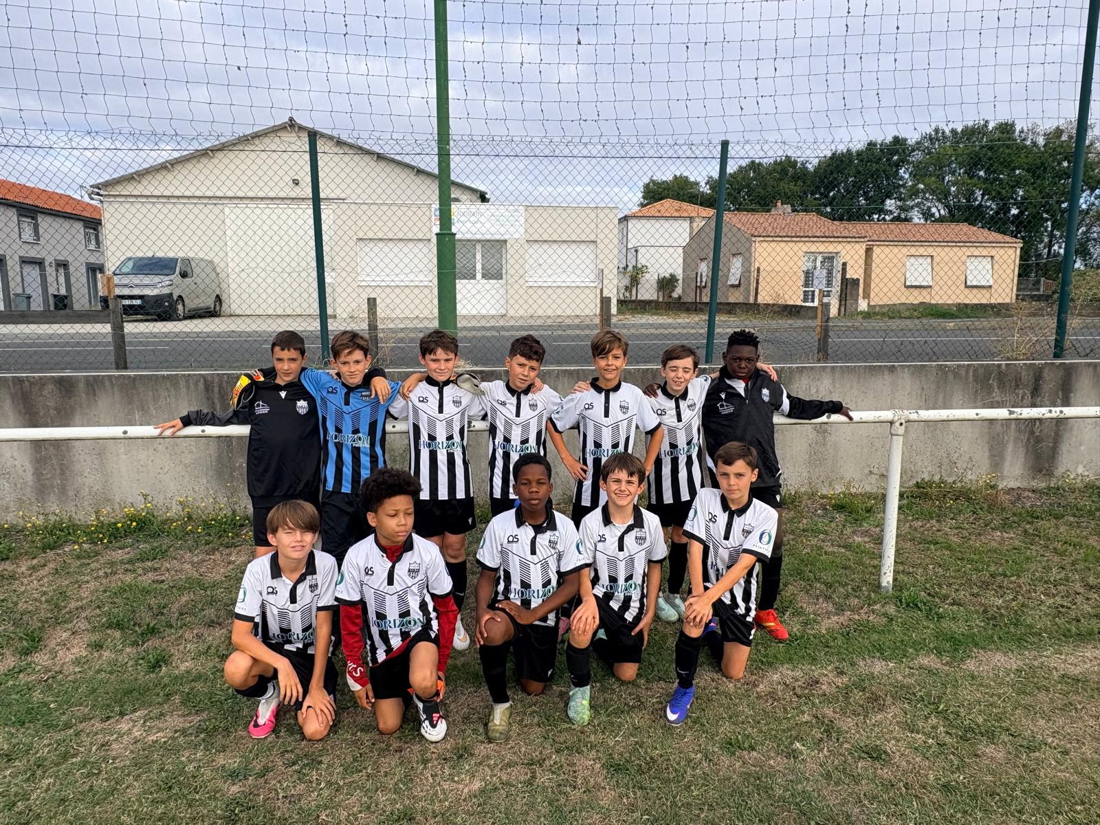 L'équipe U11 A de l'AC Basse-Goulaine