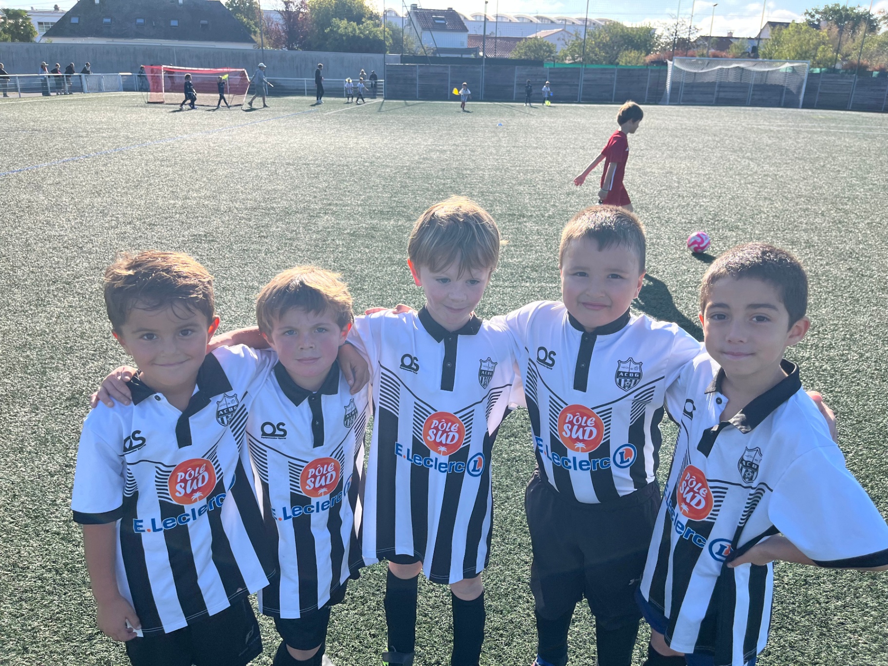 Joueurs U6 – U9 de l'AC Basse-Goulaine, saison 2026/2027